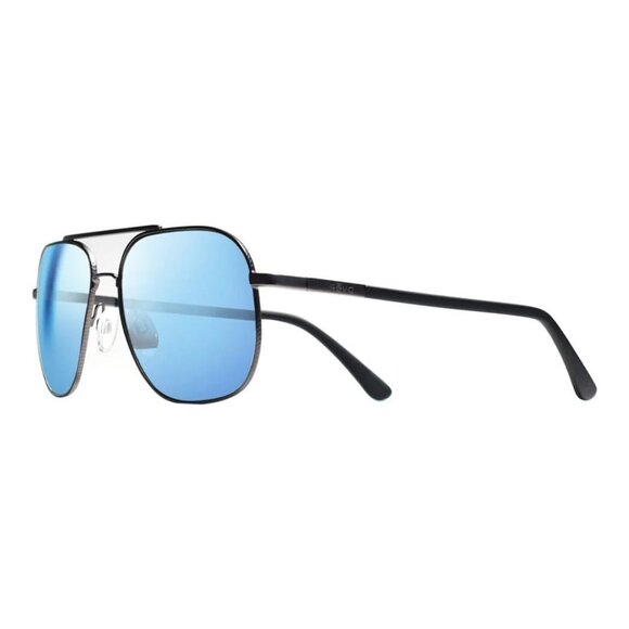 New REVO Logan Grey Polarised Square RE 1226 00 BL Sunglasses Women - Picture 1 of 3